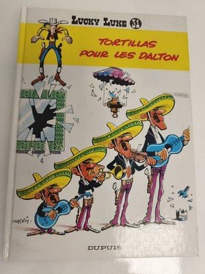 BD Lucky Luke Tortillas pour les Dalton Dupuis 1993 album cartonné