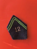 Insigne militaire losange de bras Cuirassiers armée française emblème uniforme