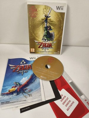 Jeu Nintendo Wii The Legend of Zelda Skyward Sword incomplet sans un CD Nintendo