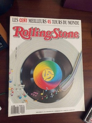 Magazine Rolling Stone vintage Les 100 meilleurs 45 tours du monde ancien