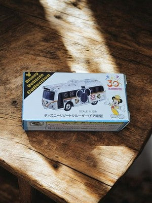 Bus miniature Disney Tomica 30th Anniversary Tokyo Resort boîte 2013