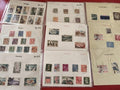 Lot anciens timbres France et monde, vrac philatélie, collection vintage