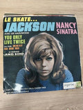 Vinyle 45 tours vintage Nancy Sinatra Jackson You Only Live Twice pochette d’ori