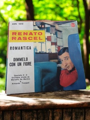 Vinyle 45 tours Renato Rascel Romantica RCA Italiana vintage rare sleeve