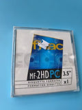 Disquette 3.5" MF2HD PC formatée FNAC x1 dans boîtier plastique