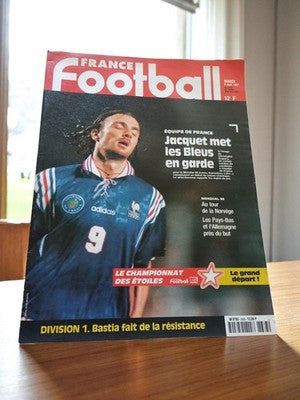 Magazine France Football 1997 Vintage – Équipe de France, Mondial 98, Collector