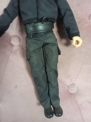 Figurine articulée Jackie Chan vintage 2001 API, tenue noire rare, poupée action