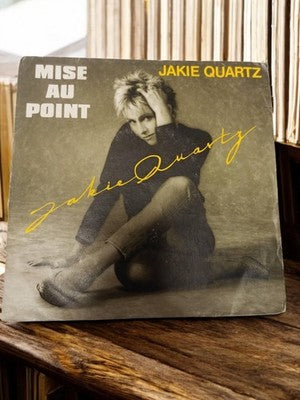 Disque vinyle 45 tours Jakie Quartz Mise au point vintage rétro années 80