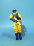 Figurine vintage MASK années 80 jaune bleu bootleg rétro jouet ancien rare