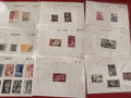 Lot anciens timbres monde et Indochine Vietnam France philatélie collection