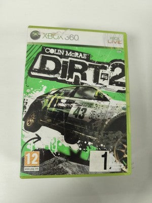 Jeu de course Xbox 360 Colin McRae, simulation rallye, jeu vidéo occasion