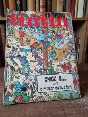 Magazine Tintin ancien édition spéciale Chick Bill vintage rare BD