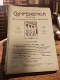 Revue ancienne Conférencia université des Annales 1921 vintage rétro