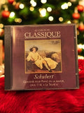 CD classique Schubert Quintette Piano La Truite opus 114 Au cœur du Classique
