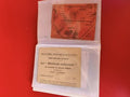 Lot de 2 papiers anciens vintage, documents imprimés, collection papier rétro