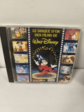 CD Le disque d'or des films de Walt Disney musique bandes originales chansons en