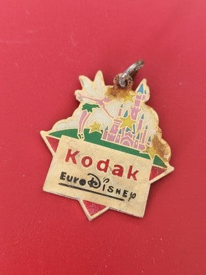 Médaille vintage Kodak Euro Disney ancienne collection souvenir rare rétro Franc