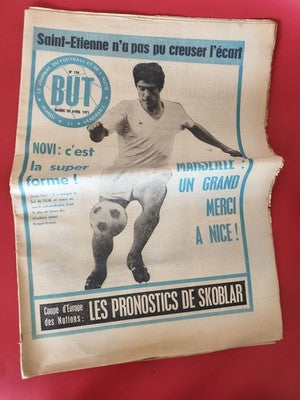 Ancien journal vintage Olympique de Marseille Droit au But rétro football collec