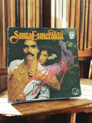 Disque vinyle 45 tours Santa Esmeralda Beauty vintage années 80 Philips