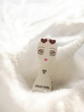 Carte publicitaire parfum ANNA SUI Dolly Girl vintage, design original, parfumer