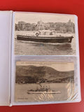 Lot de photos anciennes vintage Marseille Villefranche bateaux paysages maritime