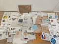 Rare lot ancien lettres philatéliques pétrole, enveloppes timbrées vintage