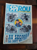 Magazine Spirou n°2329 vintage années 80 BD rétro couverture illustrée
