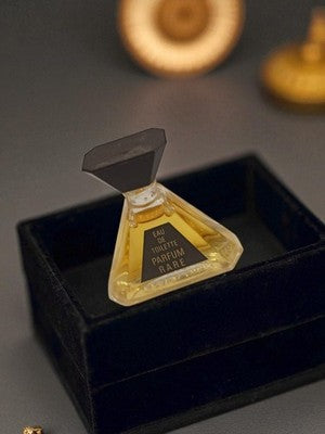 Miniature parfum vintage flacon Parfum Rare rétro eau de toilette déco