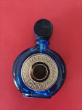 Grand flacon à parfum ancien vintage rétro collection déco verrerie parfumée
