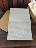 Lettre manuscrite Pierre Deckmyn 1939-1945 correspondance émotion guerre