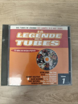 CD audio La Légende des Tubes compilation musique pop rock variété française