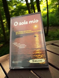 Cassette audio O sole mio Forlane vintage rétro années 80 Naples guitare mandoli