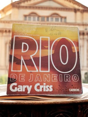 Vinyle 45T Rio de Janeiro Gary Criss Carrere vintage pochette photo