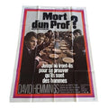 Affiche cinéma originale 1971 Mort d’un Prof? 120x160 cm David Hemmings