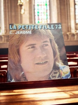 Vinyle 45 tours C. Jérôme La Petite Fille 73 vintage pochette photo Az