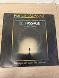 Vinyle 45T vintage Francis Lalanne Le Passage BOF Alain Delon pochette originale