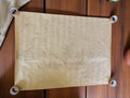 Carte ancienne pliée France XIXe déco murale vintage 60x80 cm