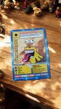 Carte Digimon Geremon Bandai vintage rétro jeu vidéo FR abîmée