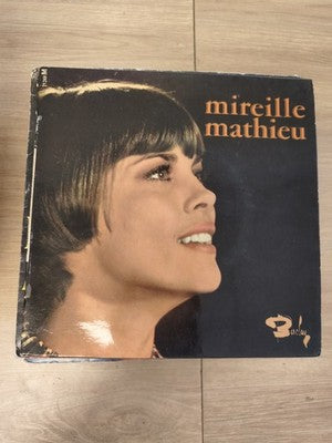 Vintage 45 tours ancien vinyle Mireille Mathieu disque rétro collection état