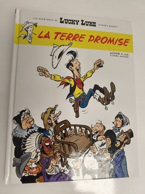 Bande dessinée Lucky Luke La Terre Promise Achdé Jul 2016 album BD franco-belge