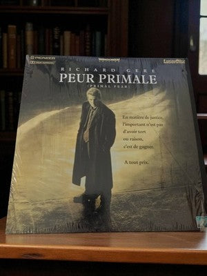 Laserdisc Peur Primale Richard Gere Pioneer vintage film rétro ancien occasion