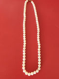 Collier perles ancien vintage rétro, bijou d'époque pour collectionneur, occasio
