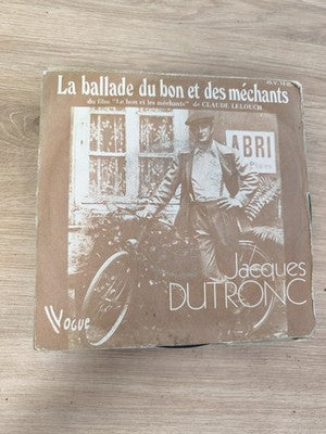 Vinyle 45T vintage Jacques Dutronc La ballade du bon et des méchants Vogue