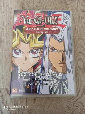 DVD Yu-Gi-Oh Le Match du Millénium Intégrale Yugi Pegasus 6 épisodes FR