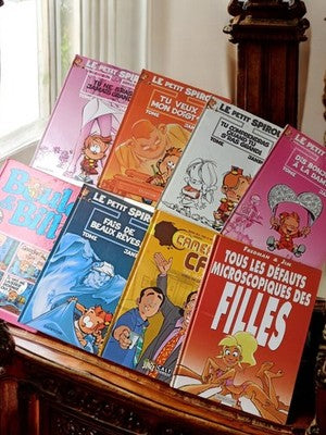 Lot BD Spirou, Boule et Bill, Caméra Café, humour, Dupuis, éditions diverses