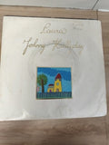 Vinyle 45 tours vintage Johnny Hallyday "Laura" pochette illustrée ancienne