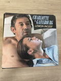 Vintage 45T Charlotte & Serge Gainsbourg Lemon Incest pochette originale