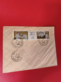 Lettre ancienne timbrée Maroc 1966 oblitérée Casablanca philatélie vintage