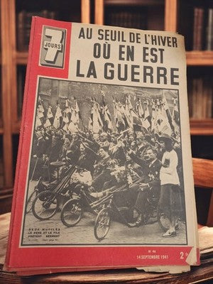 Magazine 7 Jours 1941 guerre WW2 ancien journal rétro presse d'époque