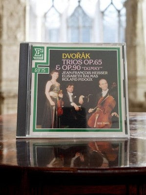 CD classique Dvořák Trios Op.65 Op.90 Erato Heisser Balmas Pidoux vintage